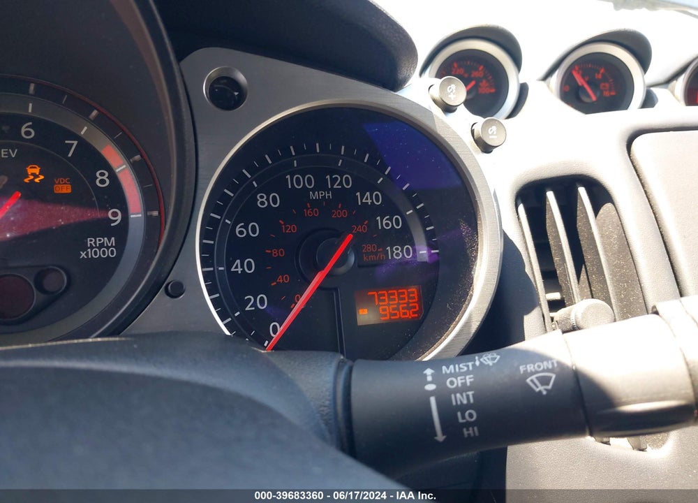 2009 NISSAN 370Z TOURING VIN: JN1AZ44E49M403799