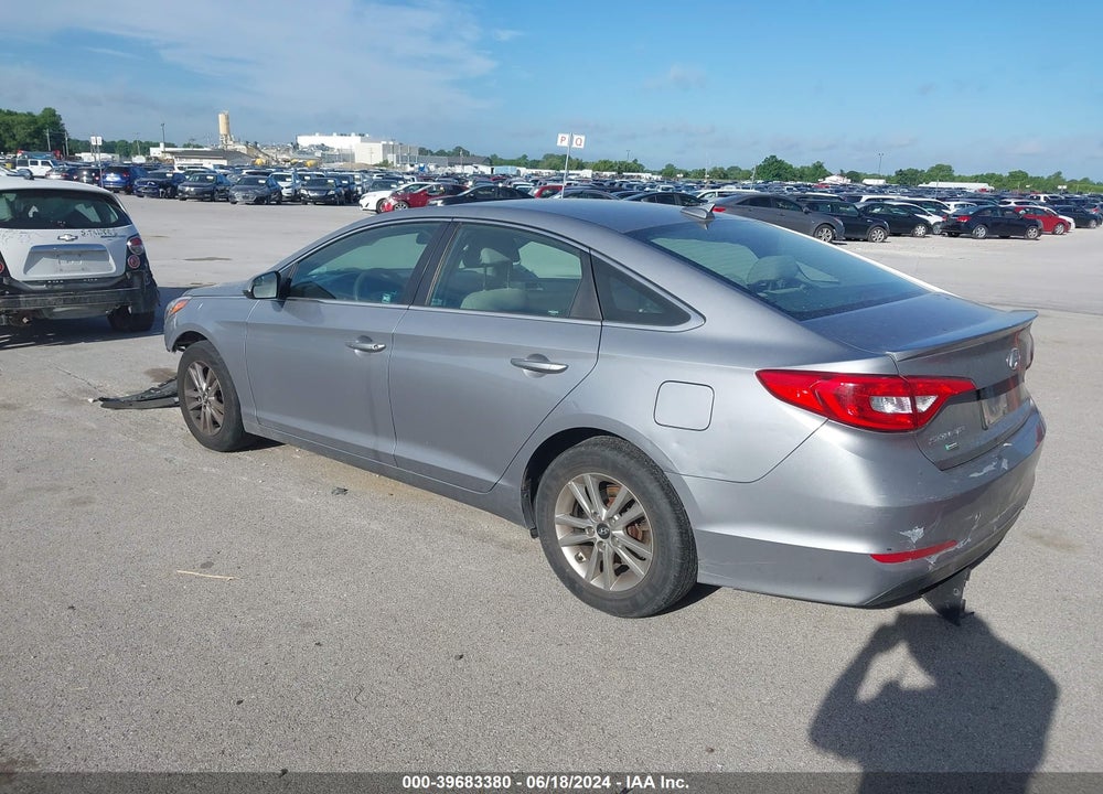 2017 HYUNDAI SONATA VIN: 5NPE24AF8HH533772