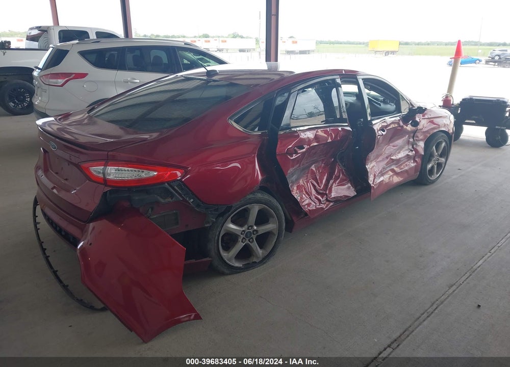 2015 FORD FUSION SE VIN: 3FA6P0H78FR205393