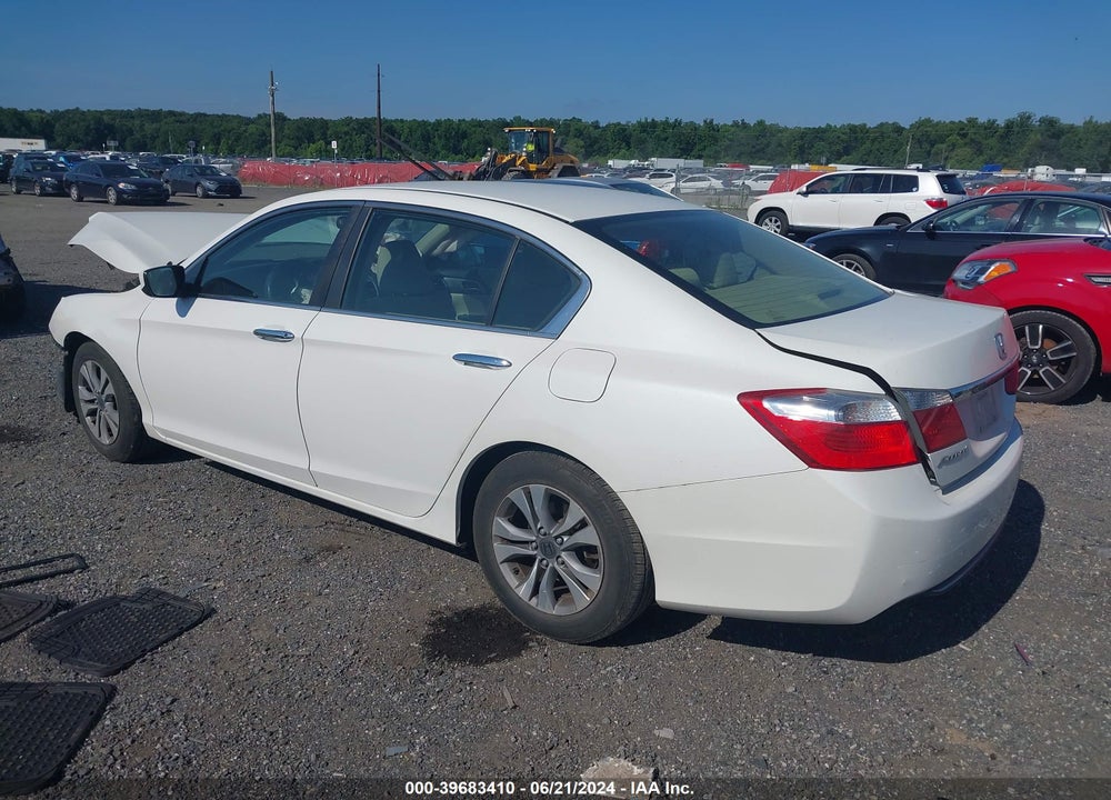 2014 HONDA ACCORD LX VIN: 1HGCR2F36EA065809