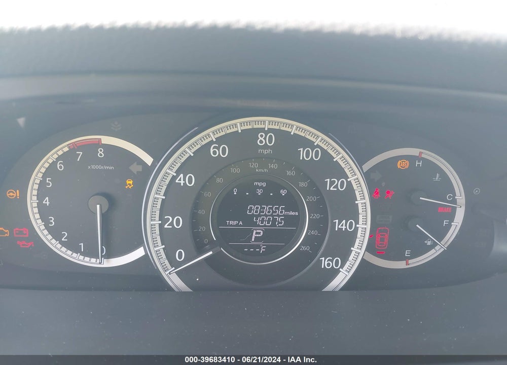 2014 HONDA ACCORD LX VIN: 1HGCR2F36EA065809