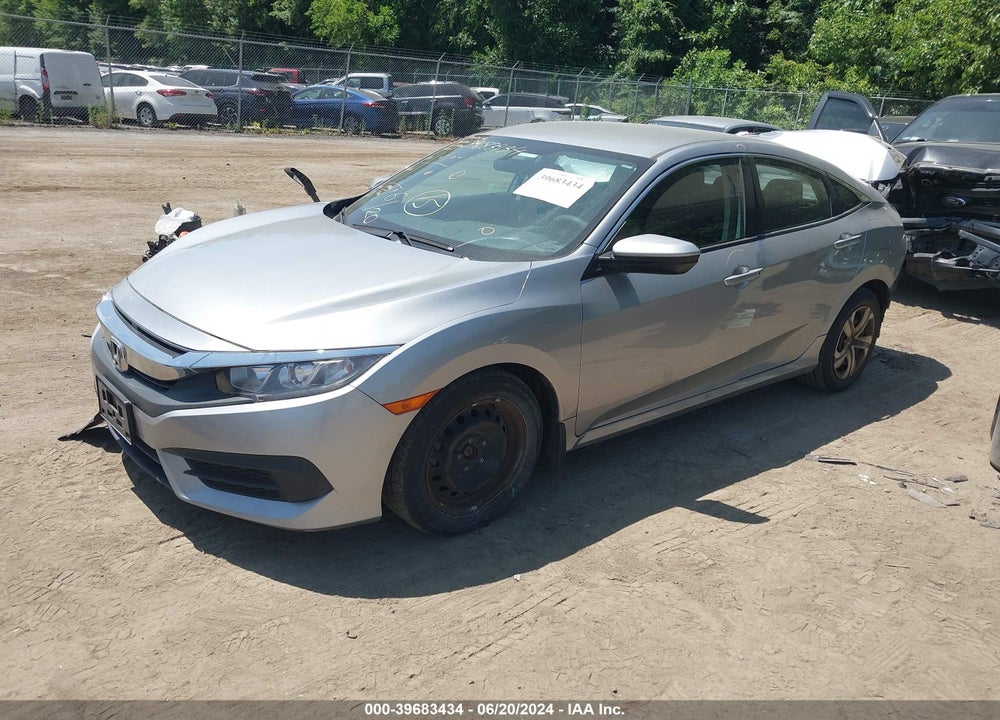 2017 HONDA CIVIC LX VIN: 19XFC2F5XHE221589
