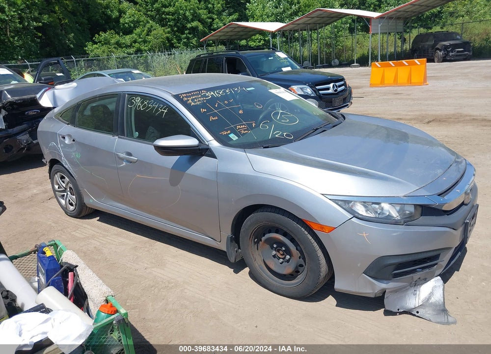 2017 HONDA CIVIC LX VIN: 19XFC2F5XHE221589