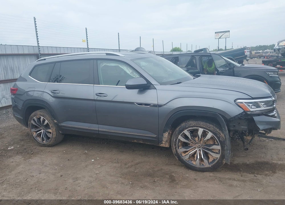 2021 VOLKSWAGEN ATLAS 3.6L V6 SEL R-LINE VIN: 1V2CR2CA8MC567739