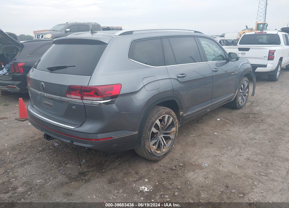2021 VOLKSWAGEN ATLAS 3.6L V6 SEL R-LINE VIN: 1V2CR2CA8MC567739