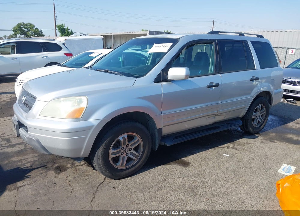 2005 HONDA PILOT EX-L VIN: 2HKYF18565H508961