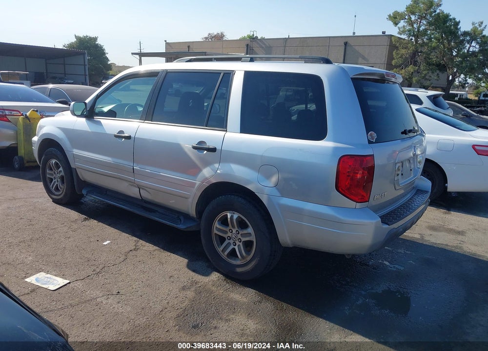 2005 HONDA PILOT EX-L VIN: 2HKYF18565H508961