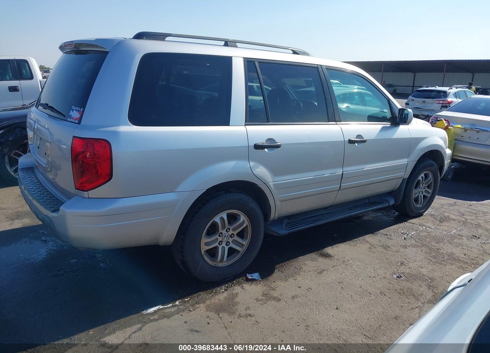 2005 HONDA PILOT EX-L VIN: 2HKYF18565H508961