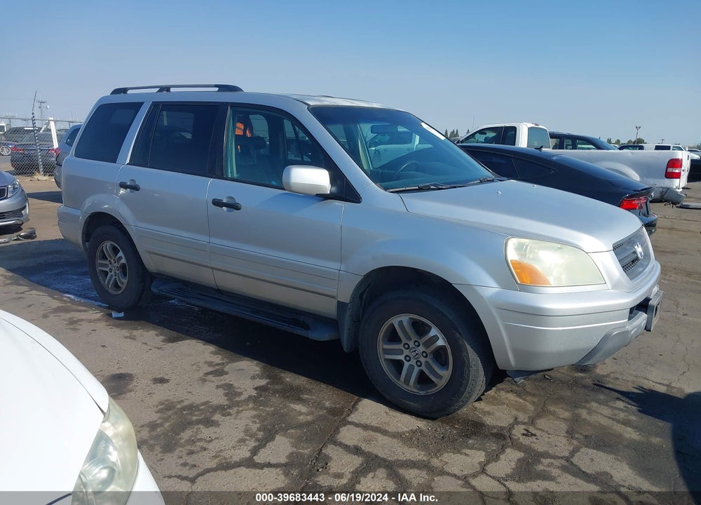 2005 HONDA PILOT EX-L VIN: 2HKYF18565H508961