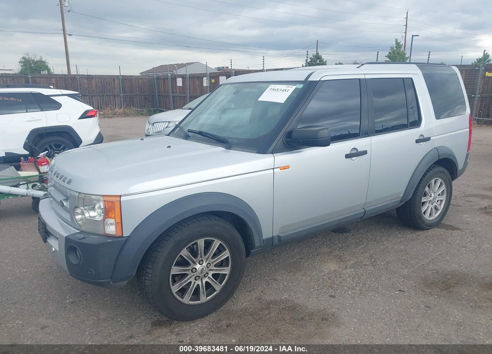 2008 LAND ROVER LR3 V8 SE VIN: SALAE254X8A442313