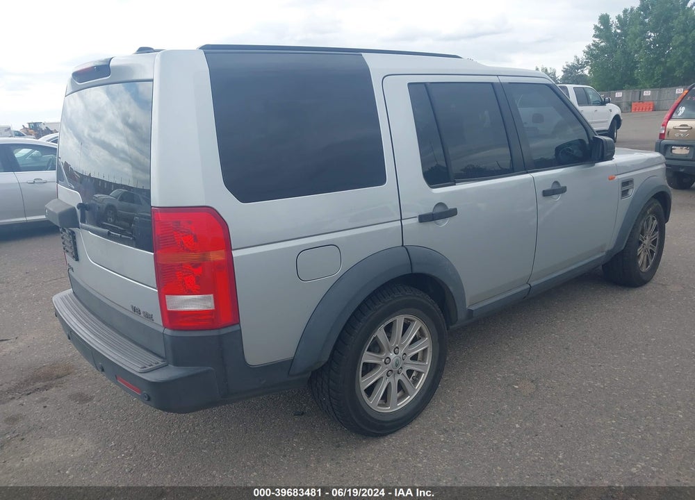 2008 LAND ROVER LR3 V8 SE VIN: SALAE254X8A442313