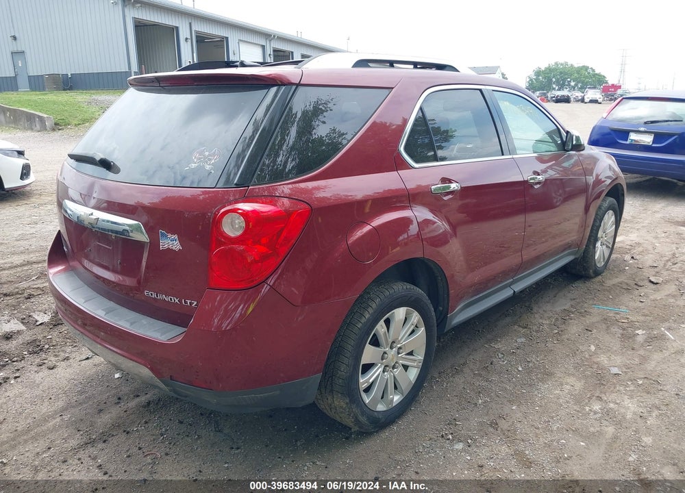 2010 CHEVROLET EQUINOX LTZ VIN: 2CNFLGEW5A6323102