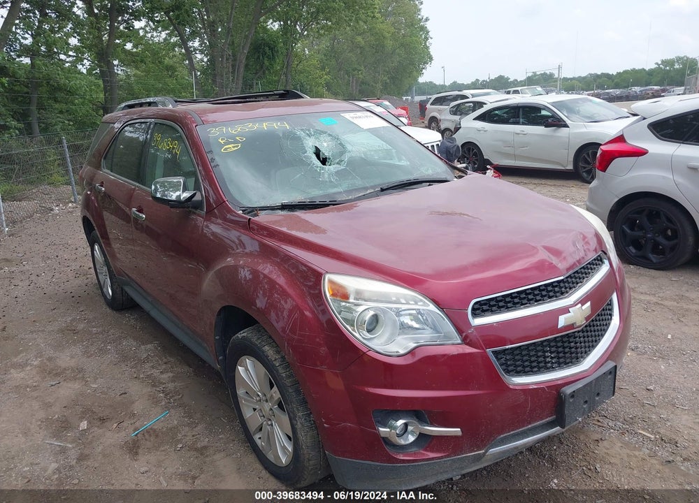 2010 CHEVROLET EQUINOX LTZ VIN: 2CNFLGEW5A6323102