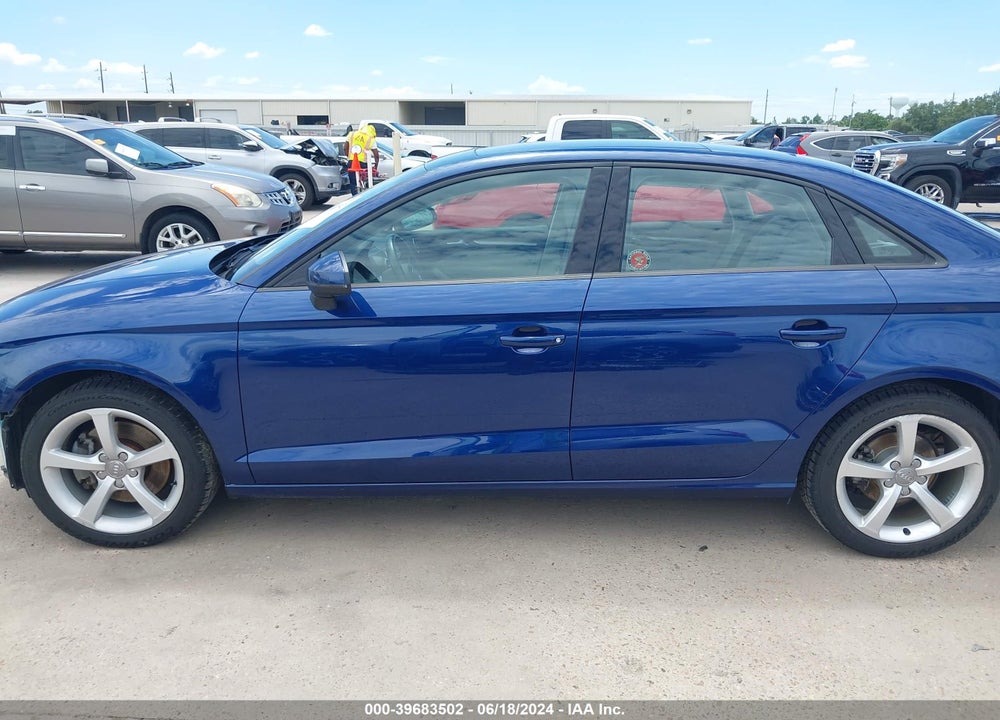 2015 AUDI A3 1.8T PREMIUM VIN: WAUACGFF1F1018572