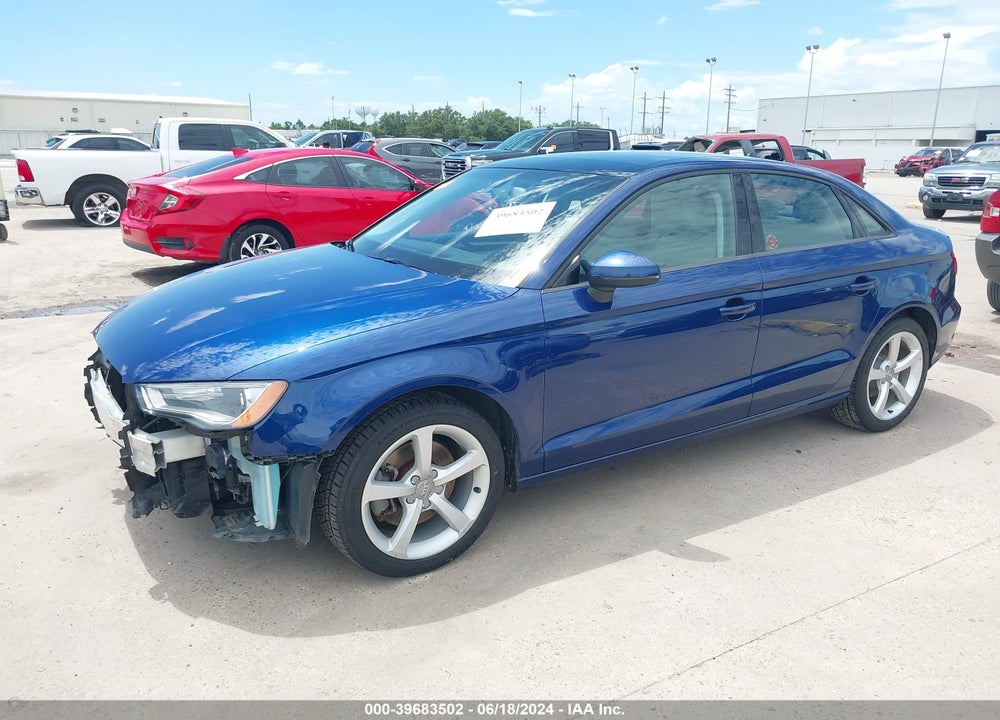 2015 AUDI A3 1.8T PREMIUM VIN: WAUACGFF1F1018572