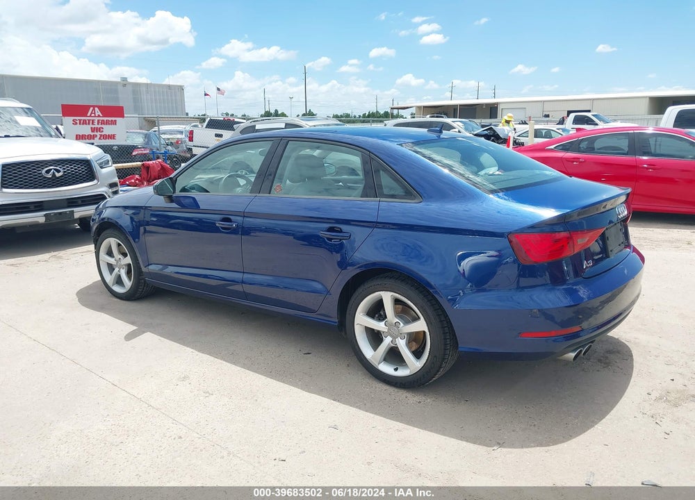 2015 AUDI A3 1.8T PREMIUM VIN: WAUACGFF1F1018572
