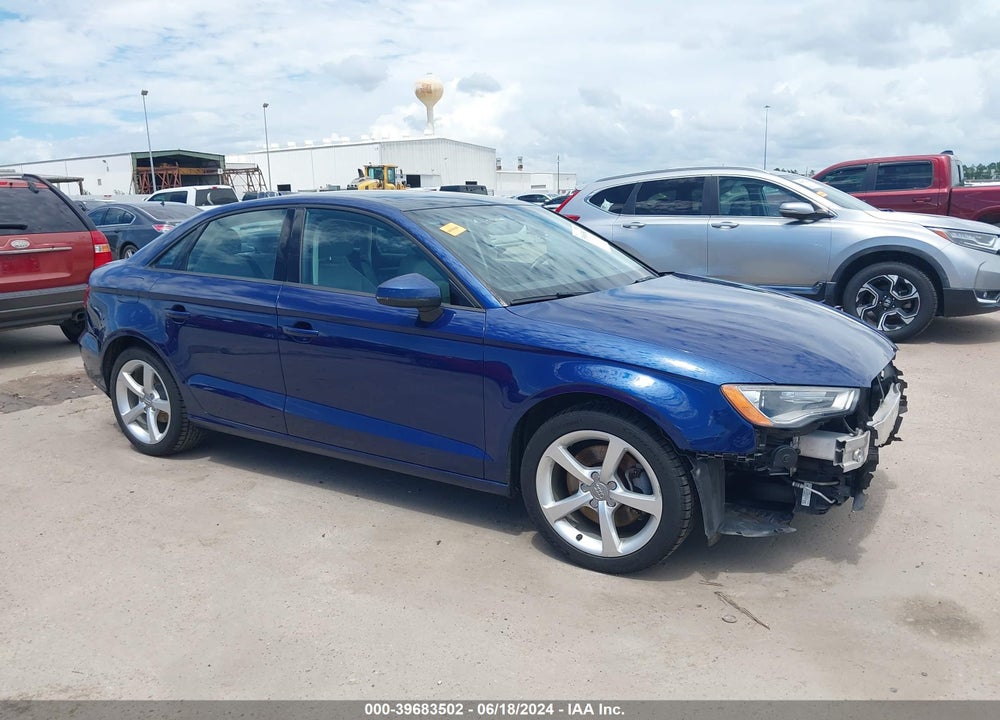 2015 AUDI A3 1.8T PREMIUM VIN: WAUACGFF1F1018572
