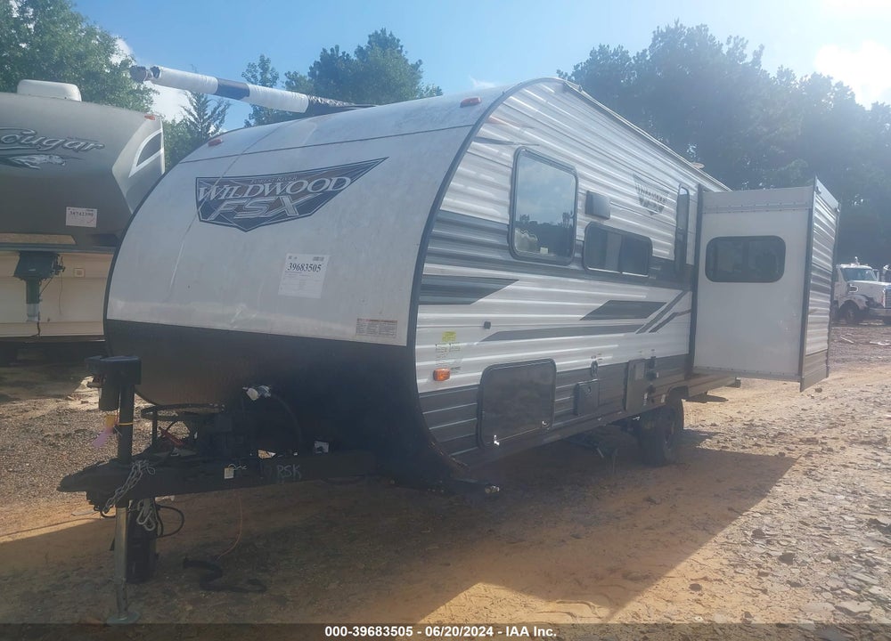2022 FOREST RIVER WILDWOOD 169 RSK VIN: 5ZT2WDFC8NN500934