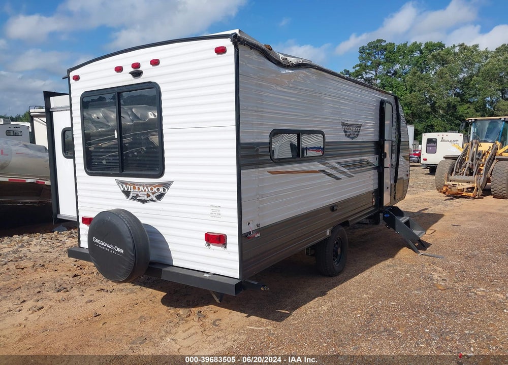 2022 FOREST RIVER WILDWOOD 169 RSK VIN: 5ZT2WDFC8NN500934