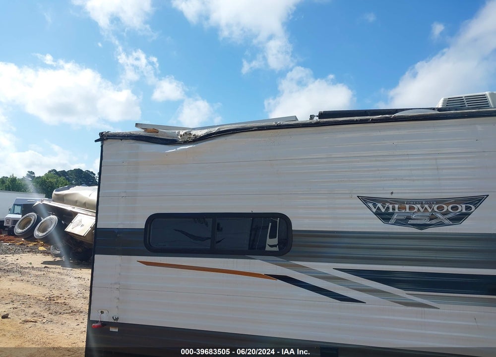 2022 FOREST RIVER WILDWOOD 169 RSK VIN: 5ZT2WDFC8NN500934