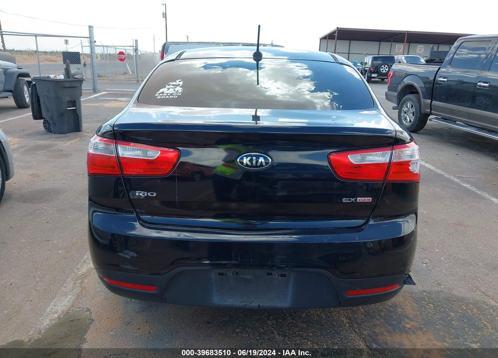 2014 KIA RIO VIN: KNADN4A31E6370684