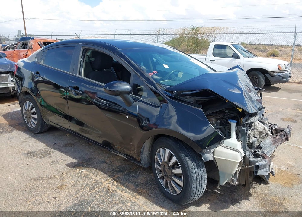 2014 KIA RIO VIN: KNADN4A31E6370684