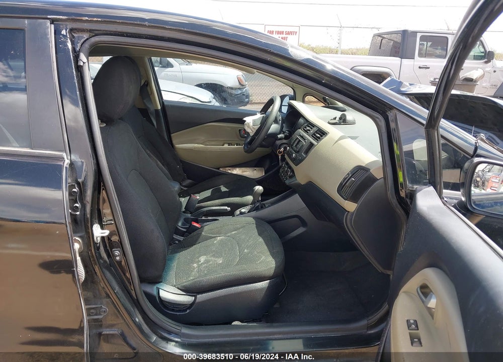 2014 KIA RIO VIN: KNADN4A31E6370684