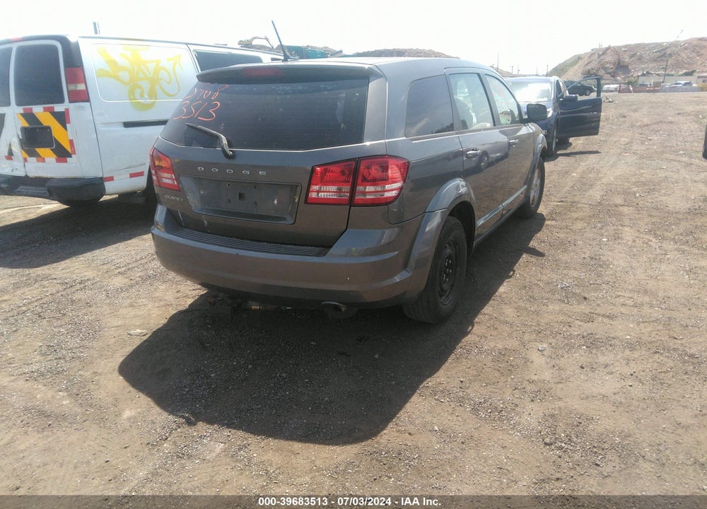 2012 DODGE JOURNEY SE/AVP VIN: 3C4PDCAB7CT231960