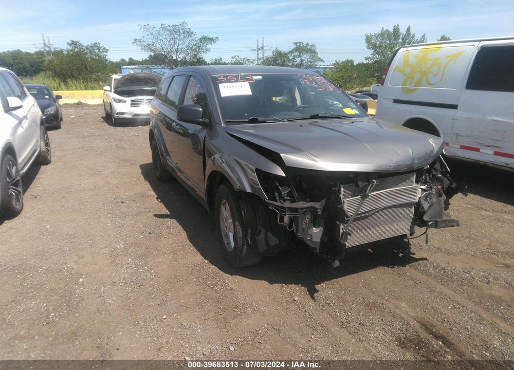 2012 DODGE JOURNEY SE/AVP VIN: 3C4PDCAB7CT231960