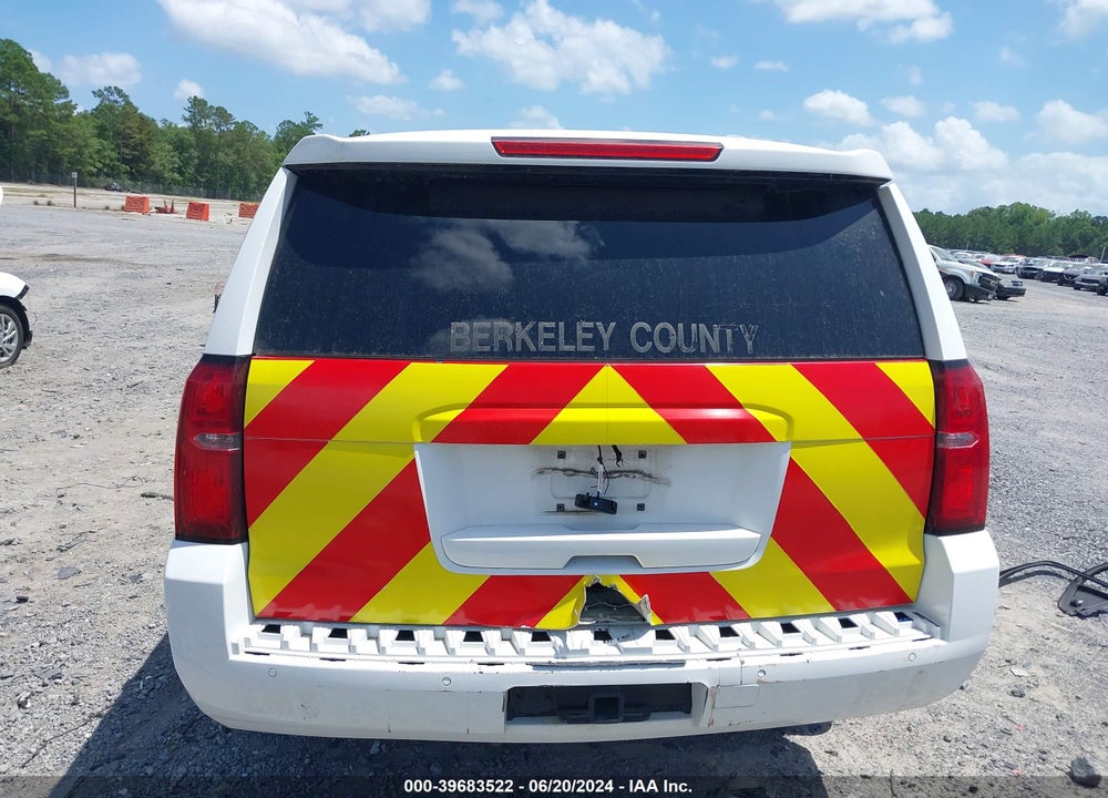 2016 CHEVROLET TAHOE COMMERCIAL FLEET VIN: 1GNLCDEC4GR116135