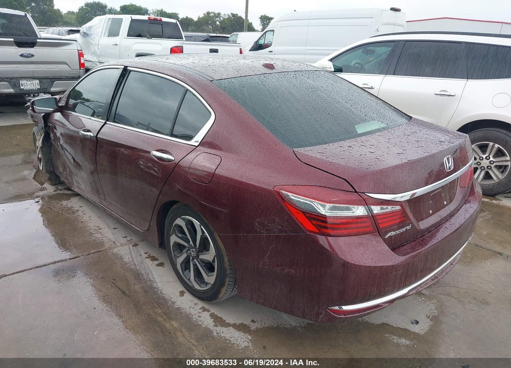 2016 HONDA ACCORD EX VIN: 1HGCR2F79GA163609