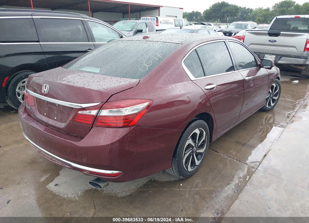 2016 HONDA ACCORD EX VIN: 1HGCR2F79GA163609