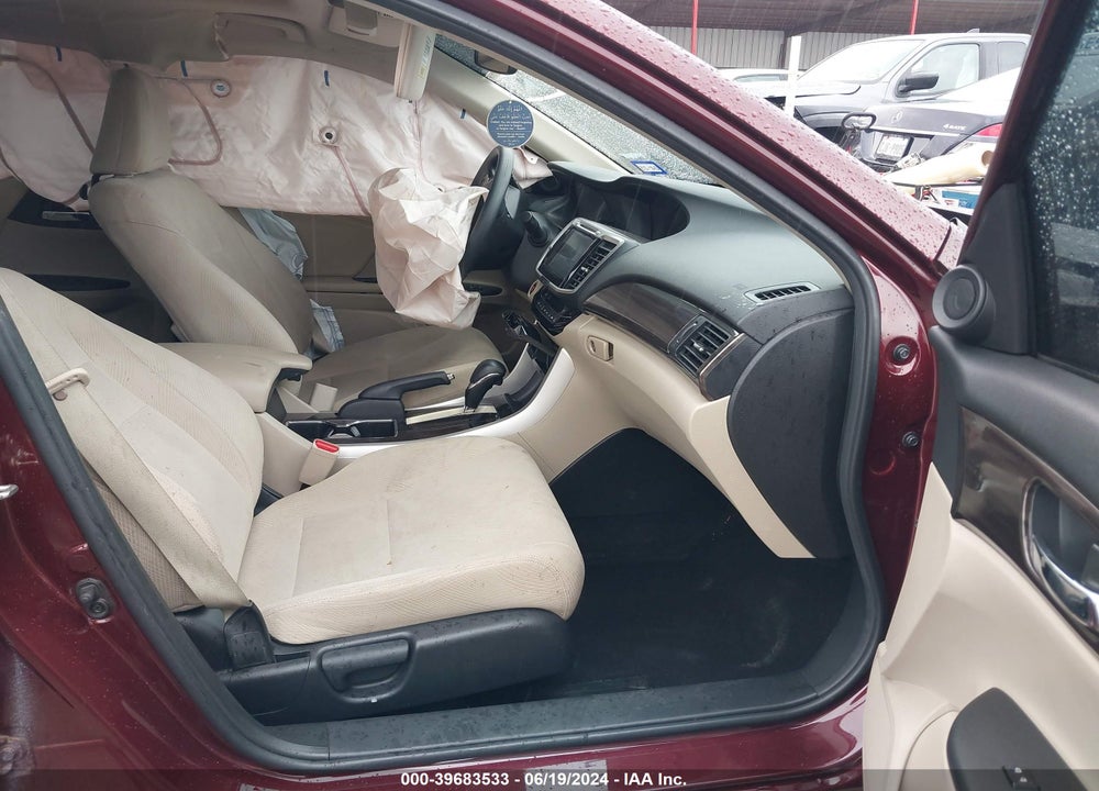2016 HONDA ACCORD EX VIN: 1HGCR2F79GA163609