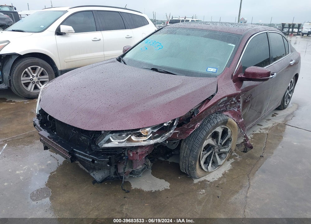 2016 HONDA ACCORD EX VIN: 1HGCR2F79GA163609