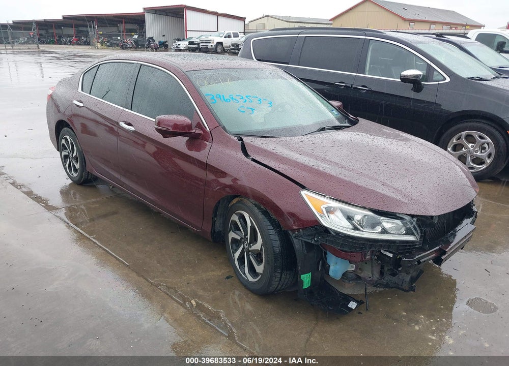 2016 HONDA ACCORD EX VIN: 1HGCR2F79GA163609