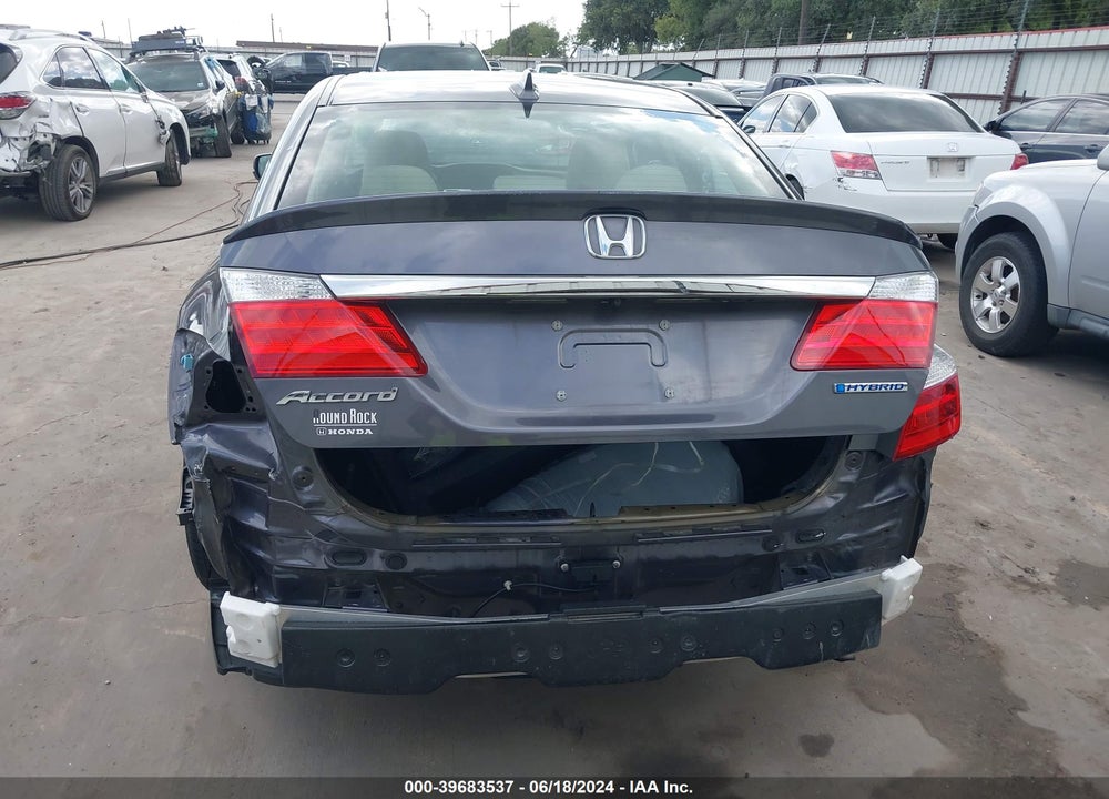 2015 HONDA ACCORD HYBRID VIN: 1HGCR6F30FA007106