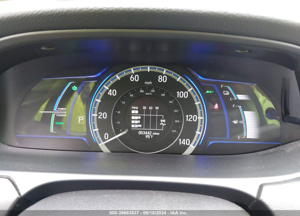 2015 HONDA ACCORD HYBRID VIN: 1HGCR6F30FA007106