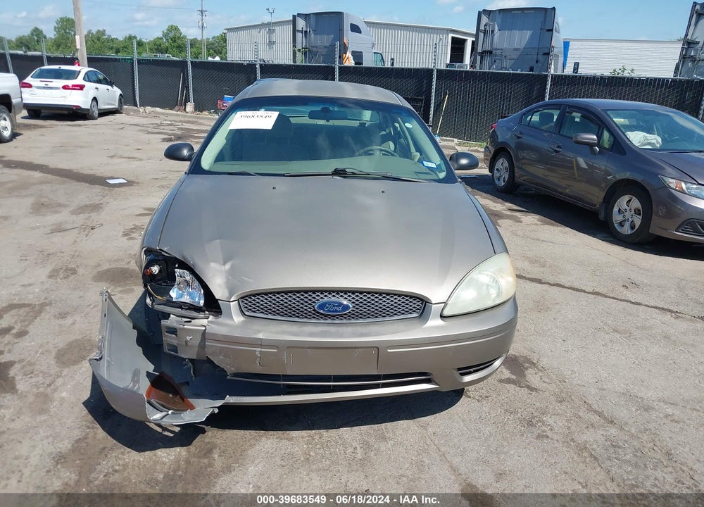 2006 FORD TAURUS SE VIN: 1FAFP53U96A190312