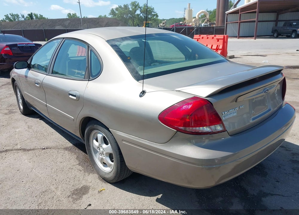 2006 FORD TAURUS SE VIN: 1FAFP53U96A190312