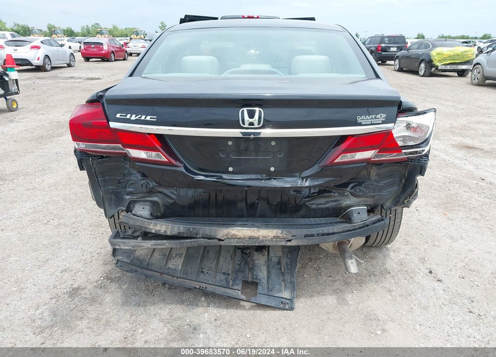 2013 HONDA CIVIC LX VIN: 19XFB2F55DE044141