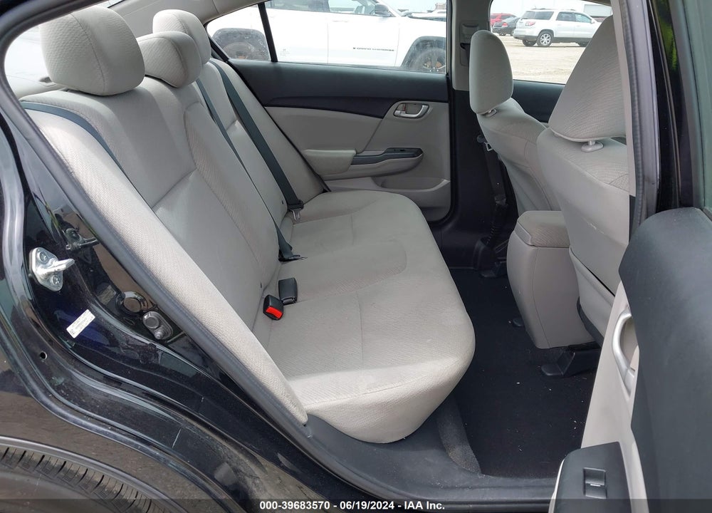 2013 HONDA CIVIC LX VIN: 19XFB2F55DE044141