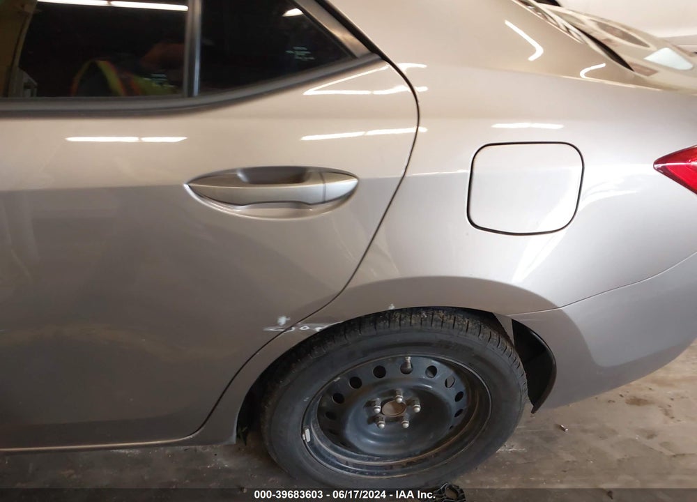 2015 TOYOTA COROLLA LE VIN: 2T1BURHE5FC347498