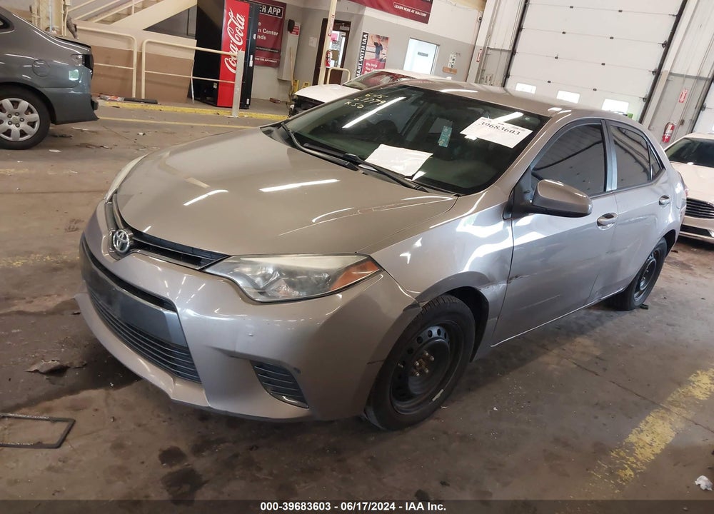 2015 TOYOTA COROLLA LE VIN: 2T1BURHE5FC347498