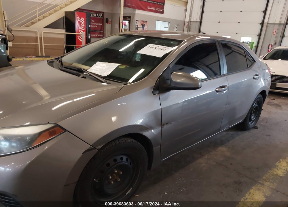 2015 TOYOTA COROLLA LE VIN: 2T1BURHE5FC347498