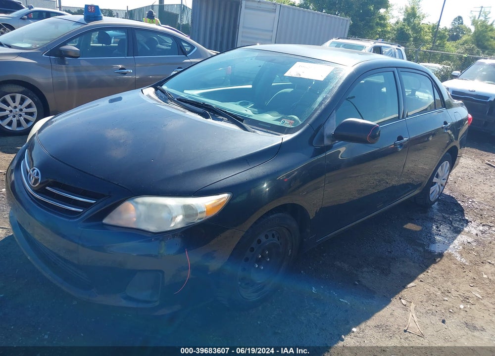 2013 TOYOTA COROLLA LE VIN: 2T1BU4EE1DC974400