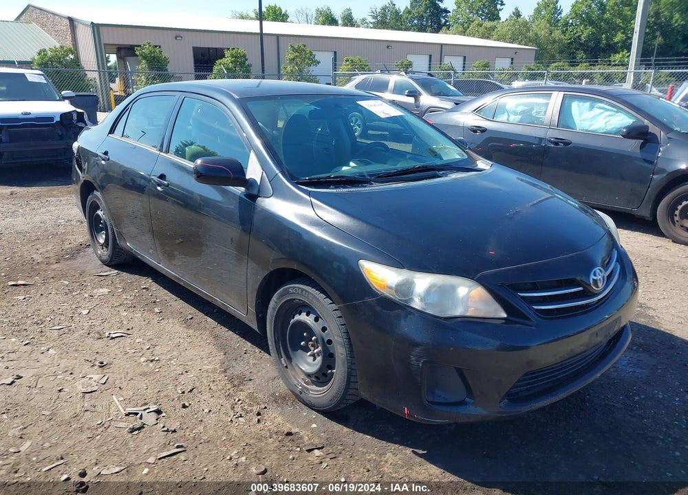 2013 TOYOTA COROLLA LE VIN: 2T1BU4EE1DC974400