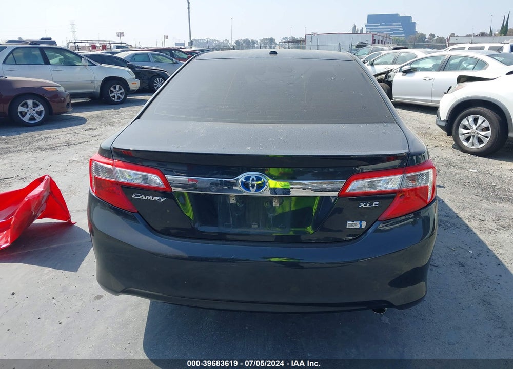 2012 TOYOTA CAMRY HYBRID XLE VIN: 4T1BD1FK7CU036093