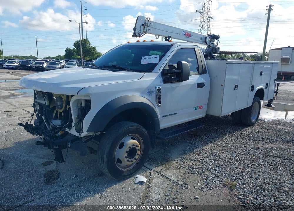 2019 FORD F-550 CHASSIS XL VIN: 1FDUF5GT4KDA14701