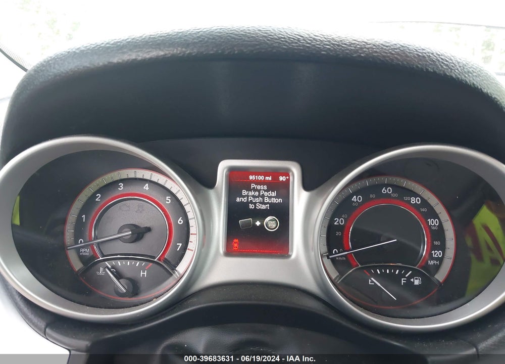 2016 DODGE JOURNEY SXT VIN: 3C4PDCBG0GT154526