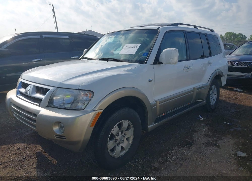 2003 MITSUBISHI MONTERO 20TH ANNIVERSARY/LIMITED VIN: JA4NW51S03J602262